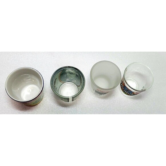 Lot of 4 Souvenir Shot Glasses – VA, Fudpuckers, Gulf Shores,AL Orange Beach,AL - Picture 14 of 14